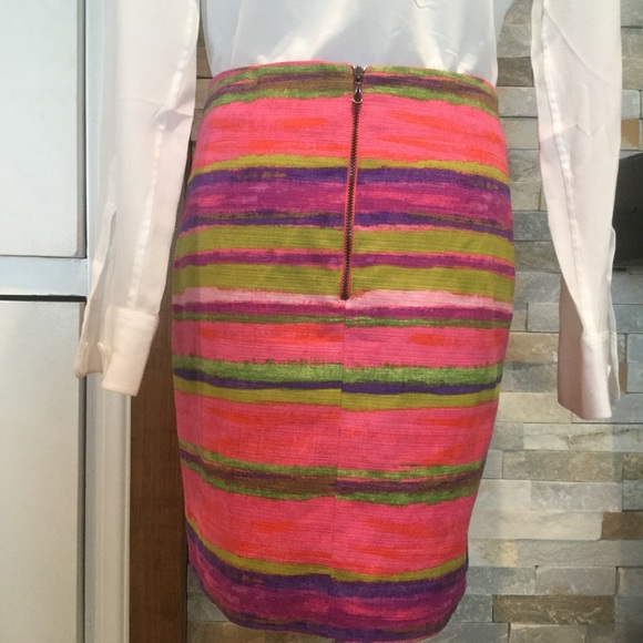 NWT ANN TAYLOR LAYERS OF COLOR SKIRT - Picture 10 of 12